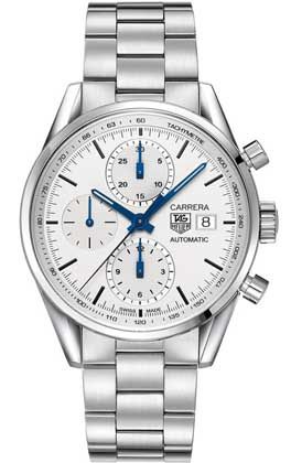 TAG Heuer Carrera Calibre 16 41 Stainless Steel / Silver / bracelet